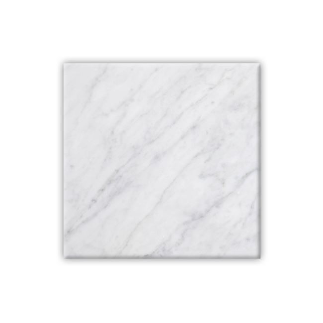 Επιφάνεια μαρμάρινη τετράγωνη σε λευκό χρώμα 70x70