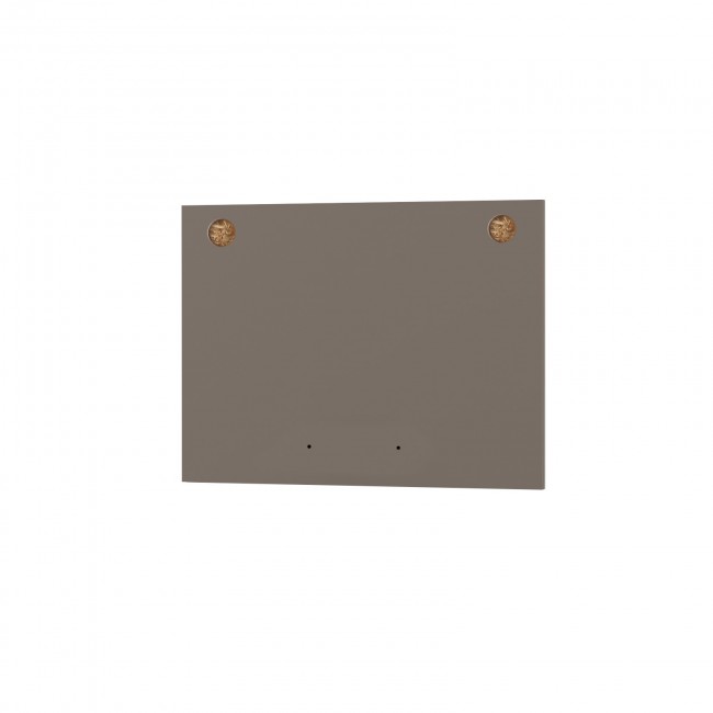 Άνω πορτάκι απορροφητήρα "CHARLOTTE" σε χρώμα μόκα 60x45x1.6