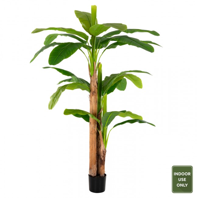 Διακοσμητικό συνθετικό φυτό "ΜΠΑΝΑΝΑΣ" σε γλάστρα 200Υ