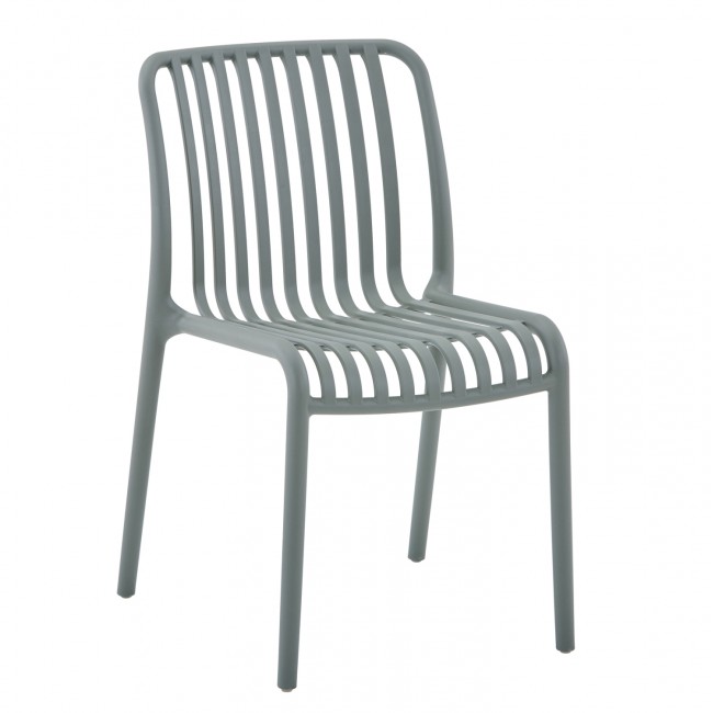Καρέκλα "CONVEE" από πολυπροπυλένιο σε χρώμα dark olive 52,5x44,5x79