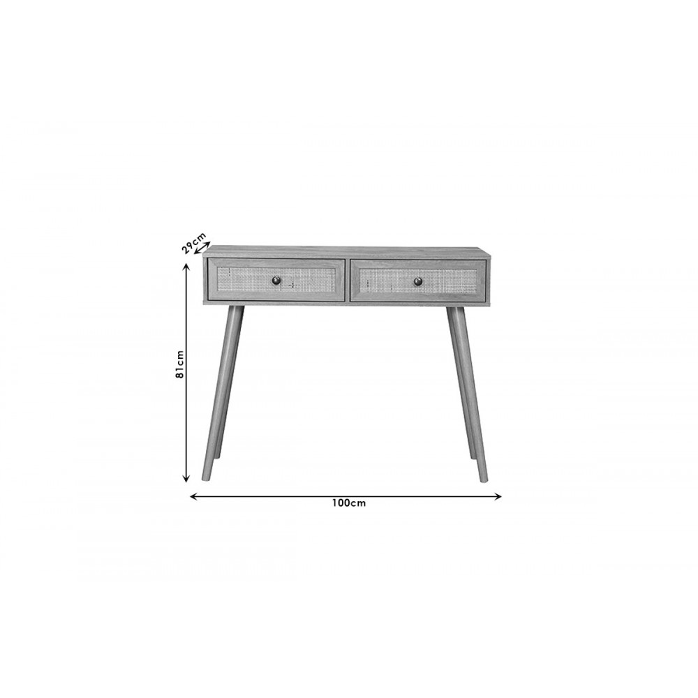 Κονσόλα \'\'OSLO\'\' σε χρώμα sonoma 100x29x81