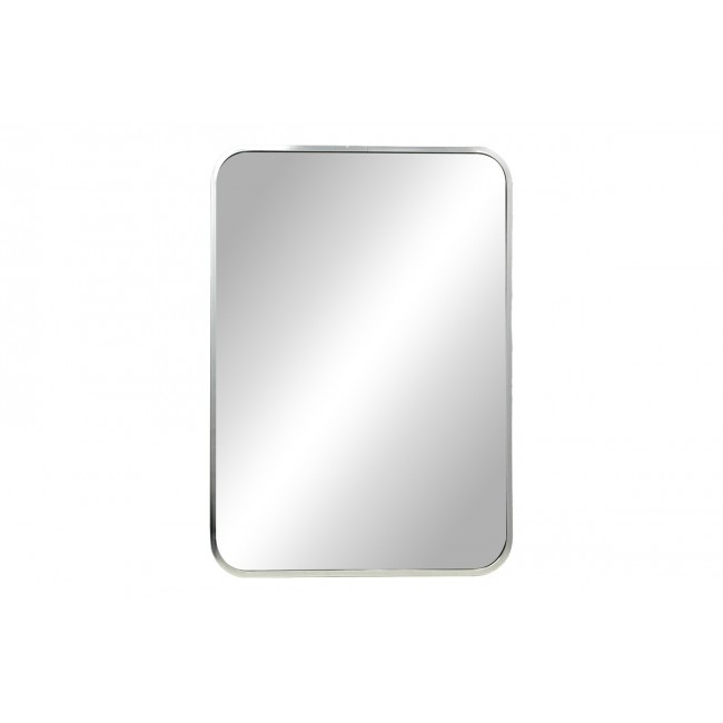 Καθρέπτης "CLASSY" από αλουμίνιο σε ασημί χρώμα 50x2.5x80